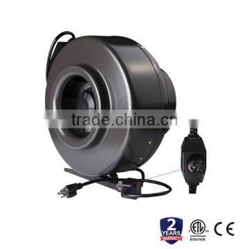 Hydroponics 4" / 6" / 8" / 10" / 12" inch Centrifugal Inline Duct Fan