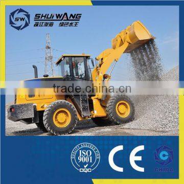 China 2015 Brand New 5 Ton Wheel Loader With Electric Joystick/Quick Hitch/Euroiii Engine/Sweeper photo-2
