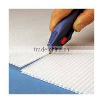 Multi-Purpose Plastic Corrugated Floor Protection Sheet 48" x 96"