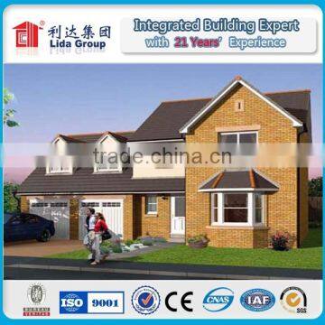 Customized Design Fast Construction Light Steel Structure Luxury Prefab House Building Prefabricated photo-4
