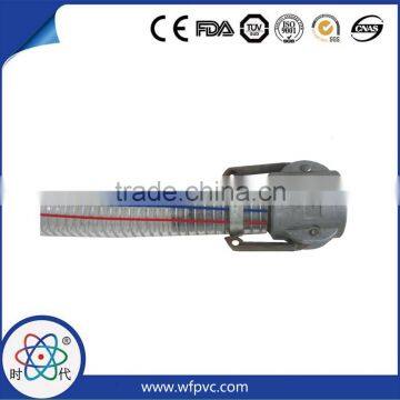 Sprial Steel Wire Reinforced Water Conveying PVC Hose Reel Irrigation photo-3