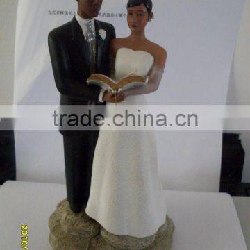 2014 Newest Resin Wedding Figurine photo-4