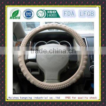 Soft Safety Durable Silicone Car Steering Wheel Cover photo-2