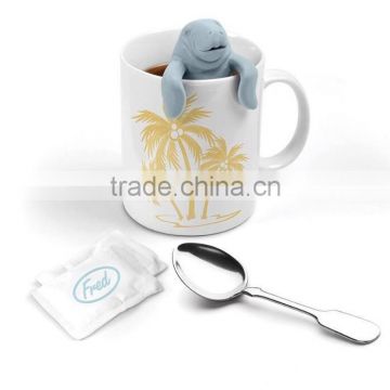 Manatee Silicone Tea Infuser,Silicone Tea Strainer,Silicone Tea Filter