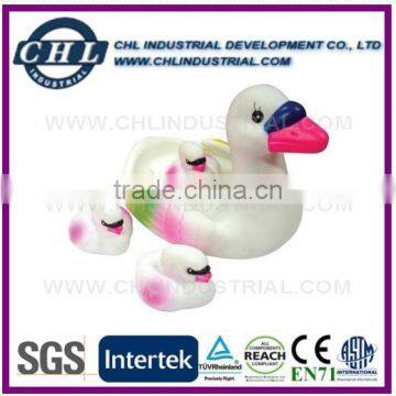 4 pcs PVC rubber bath duck