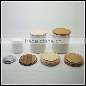 15 oz Glass Candle Container With Marble Lid photo-4