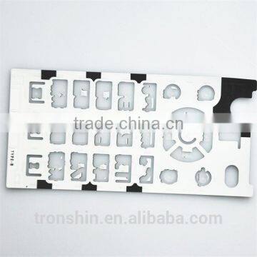 Eco-friendly Overmolded Injection Waterproof Mobile Phone Silicone& PET Sheet photo-3