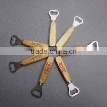 Fancy Trade Assurance Promotion Custom Wood Beer Bottle Opener With Wooden Handle Wholesale photo-5