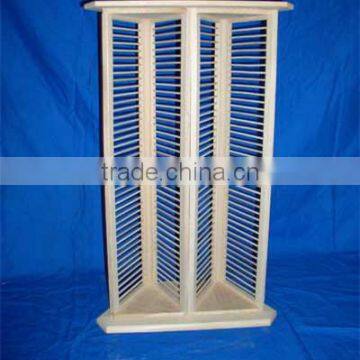 High Quality Handmade Unique Commercial Wooded CD Racks photo-4