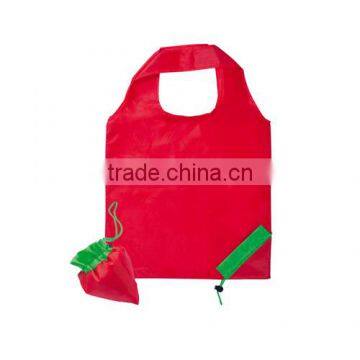 Portable strawberry shape foldable hand bag wholesale