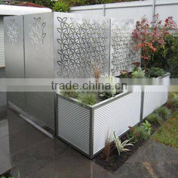Garden Decoration Cast Vintage Design Art Aluminum Garden Privacy Fence photo-4