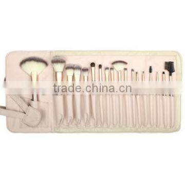 18pcs New Style Best Rated Travel Personalized Makeup Brushes Rose Gold Champagne photo-2