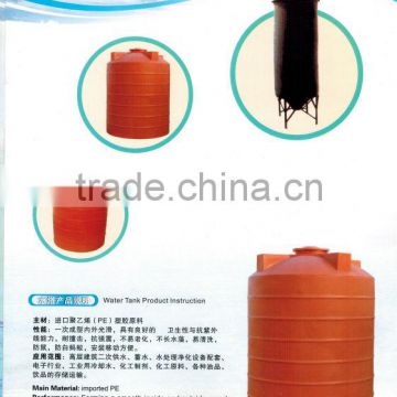 Polyethylene water tanks for sale