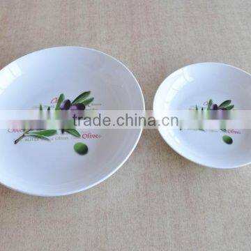 porcelain pasta bowl set