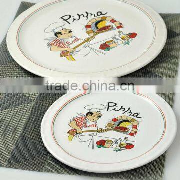 13" Round Shape Pizza Plate