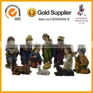 High Quality Christmas Crib Nativity Set Figuris photo-6