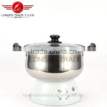 Zhejiang China Insulation Handle Cheap Best Quality Wholesale Stainless Steel American High Cookware Soup Pot photo-4