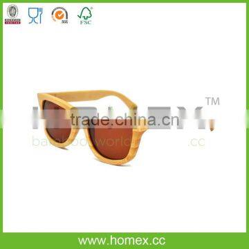 Bamboo Fashion Polarized Lens Sunglasses/Homex_FSC/BSCI Factory