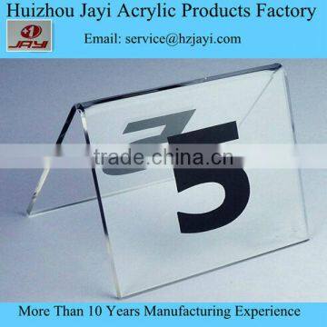 Wholesale High Quality Custom OEM Acrylic Tent Card Holder photo-5