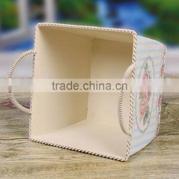 European Style Hot Sale Cheap Price Flower Metal Pot for Home Decor and Decoration photo-3