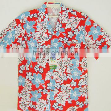 Printed Hawaiin shirt in holiday