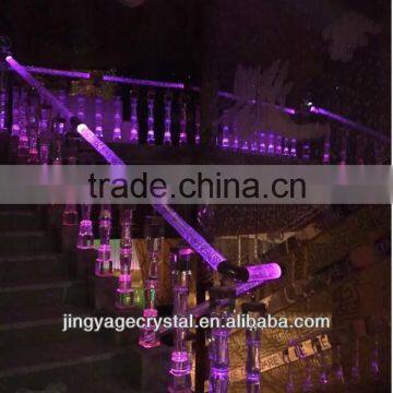 Hotel Balcony Railing With LED Lights