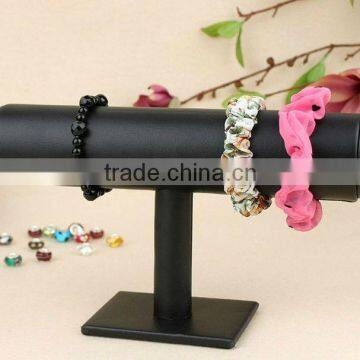 2015 New Fashion Colorful Velvet Single Layer T Shape Bracelet Holder photo-5