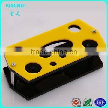 Black Round Acrylic Electronic Cigarette Display Rack Lucite E Cigarette Display Stand photo-4