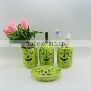 Newest Easter Ceramic Bathroom Accessories Set