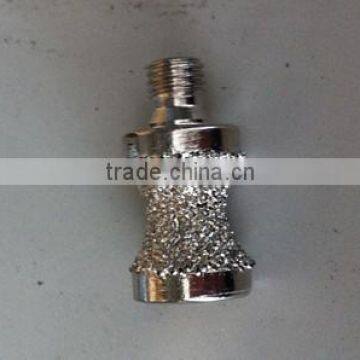 Vacuum brazed diamond engraving grinding burrs for ceramics, tile, brick,stones