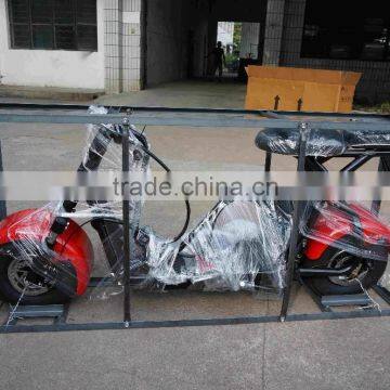 2017 Factory Stocked on Sales Max Speed Limited Electric Bike 48v Fat Tire Citycoco 8 With Full Suspension photo-5