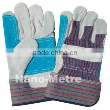 NMSAFETY cow leather glove leather made in China