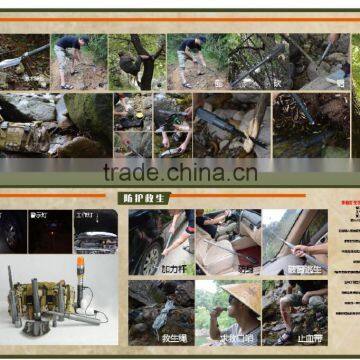 Outdoor Tools Multifunctional Retractable Shovel , Camp Shovel Multi Tool photo-4