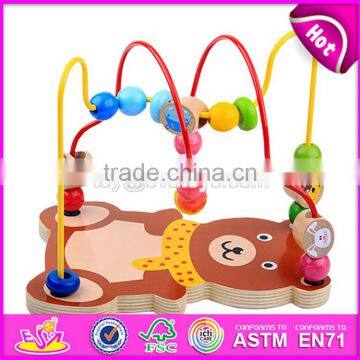 2017 New Design Funny Kids Play Wooden Wire Bead Maze Toys W11B139 photo-3