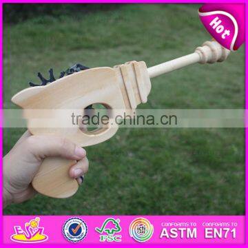 2016 Top Fashion Kids Wooden Toy Gun W02A097 photo-2