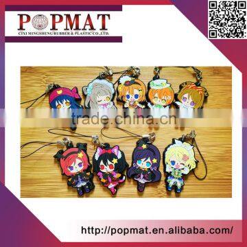 Fancy Customized Rubber High Quality 3D PVC Rubber Key Chains photo-2