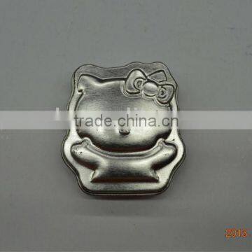 Cat Shaped Mini Mint Tin, Mini Tin Box