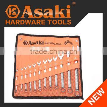 AK-6139 12pcs polish combination wrench set tool