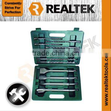 17PCS SDS Hammer Drill & Chisel Set