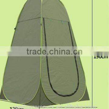 Outdoor Canvas Camping Double Shower Tent Made in China photo-4