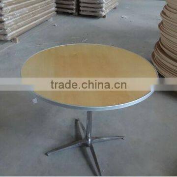 High Quality Folding Dining Wooden Table Banquet Table photo-6