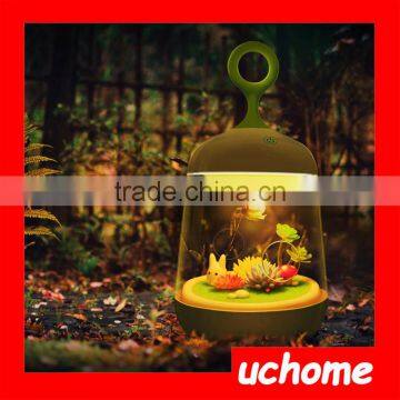 UCHOME 2017 Hot New Products Led Light Music Box, USB Rechargeable Kids Led Night Light For Beside photo-3