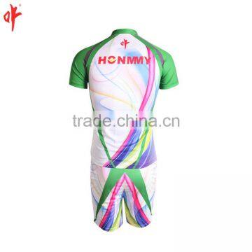 Manufacture Western Heat Transfer Sublimation Football Jerseys,rugby Training Sets photo-2