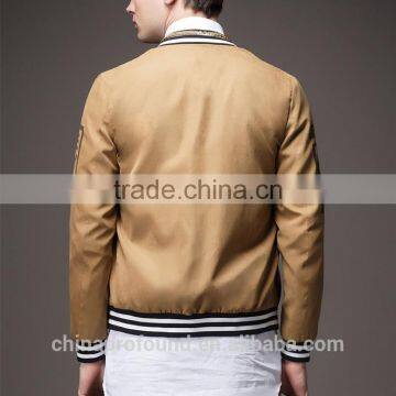 Spring Autumn Mens Bomber Jacket Cutom Jackets Made In China photo-2
