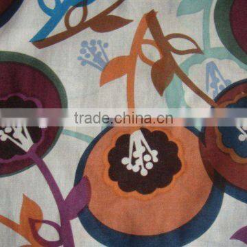 100% cotton voile fruit new fashion print lawn fabric