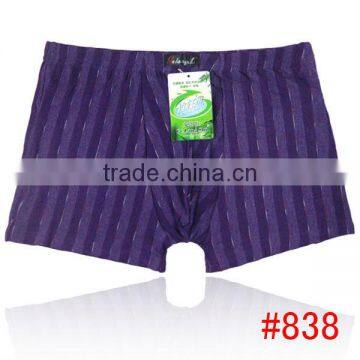 men's stripe boxer, high quality underwear