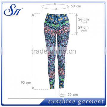 92%polyester 8%spandex Women's Leggings Wholesale 2017 KX010 photo-2