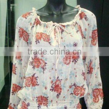 Ladies Chiffon Tops