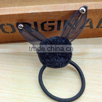 2016 Wholesale Rabbit Ear Hair Bands Hair Clip,pom Pom Hair Band Import From China photo-2