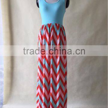 MGOO Top Selling OEM/ODM Wholesale Stock Women Printed Maxi Dress Ladies African Long Dress Bohemian Maxi Clothing Z589 photo-2